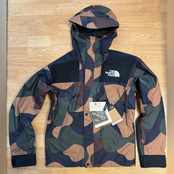 The North Face GTX Mountain Jacket – Camo – XXS fits like XS– $300 Gortex Winter - Picture 1 of 10